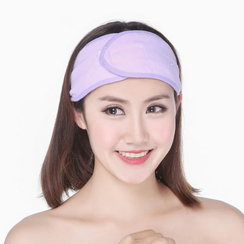 

New Wash Face Makeup SPA Women Sweat Elastic Soft Headbands Hair Band MH88