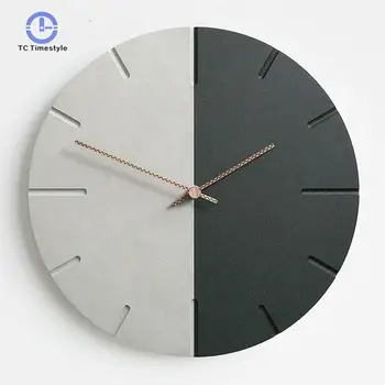 

Nordic Clocks Modern Minimalist Fashion Wall Clock Home Decoration Accessories Living Room Bedroom Retro Wall Watch