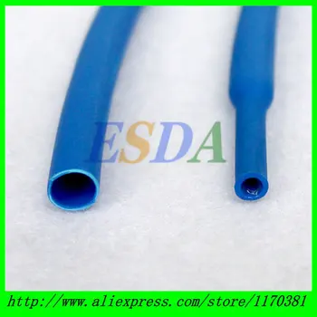 

20M/Roll 3:1 Shrink Ratio Dual Wall Adhesive Heat Shrink Tube +Free shipping - Blue