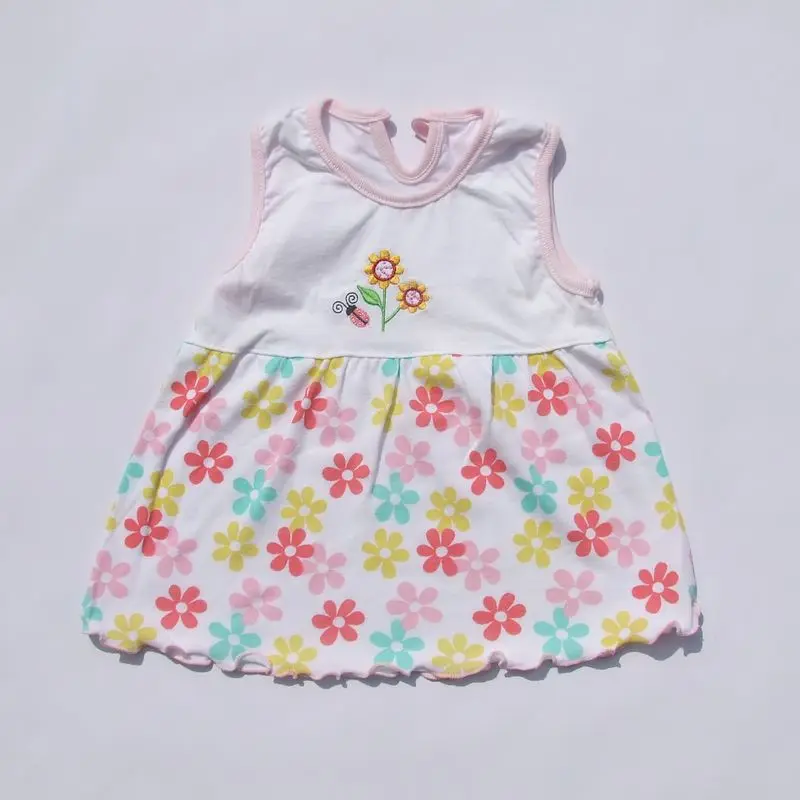 Summer Girl Dress Cotton Baby Dress Girls Clothing Infant Princess Gress Girl Clothes Kids Polka