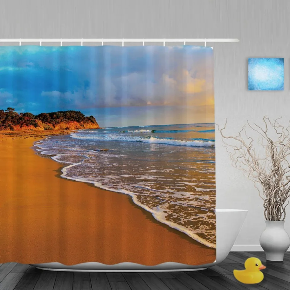 Download Strand badezimmer duschvorhaenge Desktop Wallpaper Strand Badezimmer Duschvorhaenge