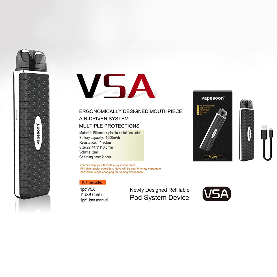  Vapesoon VSA Kit Black (1)