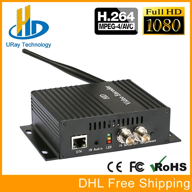 

H.264 HD 3G SDI Video Wireless Encoder HD SDI To IP SDI Over WiFi Video Streaming IPTV Encoder For Live Broadcast,Wowza, Youtube