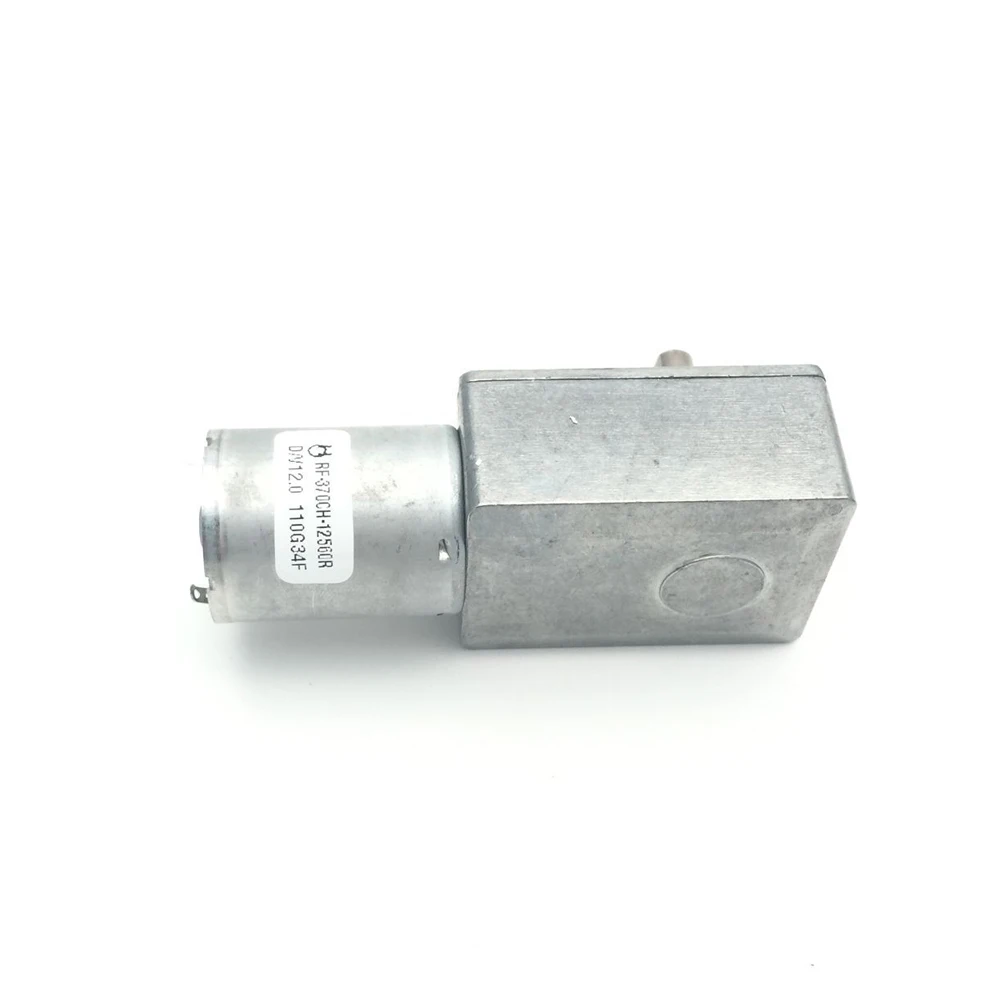 

1PC DC 12V Motor 2RPM Reversible High Torque Turbo Worm Geared Motor