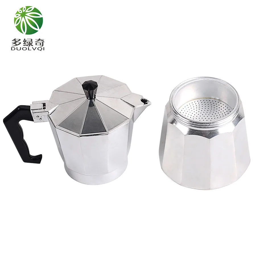 Кофейник Moka 1/3/6/9/12 кофейник для приготовления итальянского эспрессо Перколятор