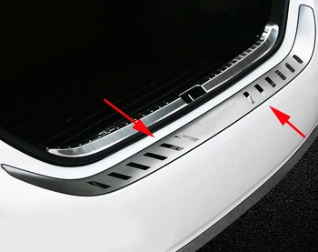 

1pcs Stainless steel Rearguards Rear bumper Trunk Trim Bumper Pedal Fit For Toyota Corolla 2014 2015 2016