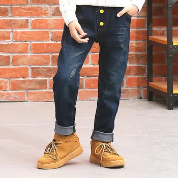 

Children's Garment Catamite Jeans Spring 2018 New In Will Child Cowboy Trousers Children Denim Blue Pants A Piece Of Due-out