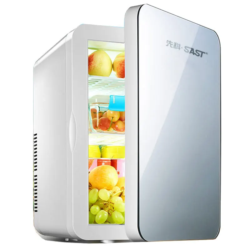 

22L Car Home Dual-use Cooler Warmer Box Small Refrigerator Mini Portable Fridge Camping Dormitory Car Freezer Electrical Cooler