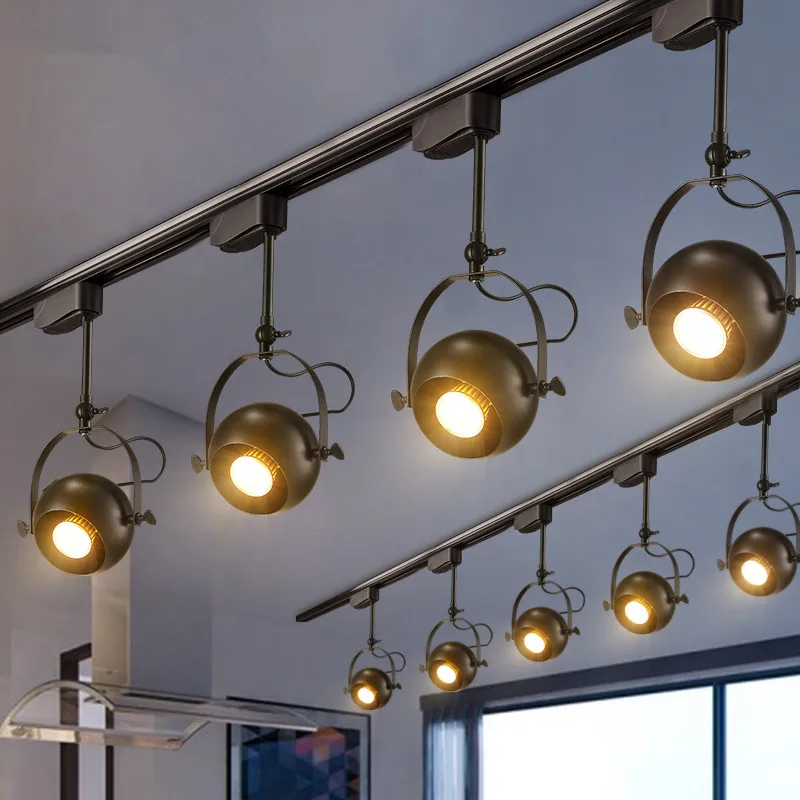 الحديثة أضواء المسارات LED السقف السكك الحديدية مصباح أضواء المسارات جي استدارة الأضواء داخلي ويندوز صالات العرض المنزل تركيبات الإضاءة