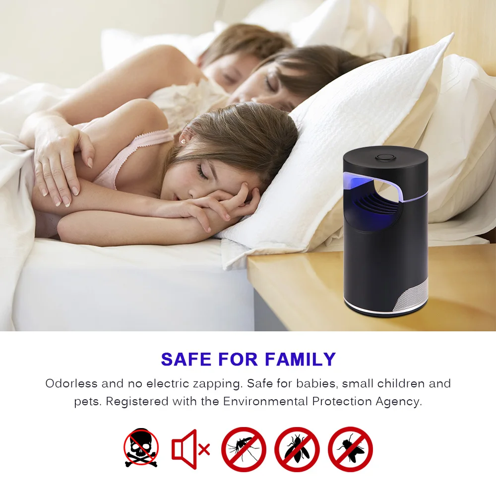 Konesky Wi Fi умная USB лампа убийца комаров фотокатализатор бесшумный домашний