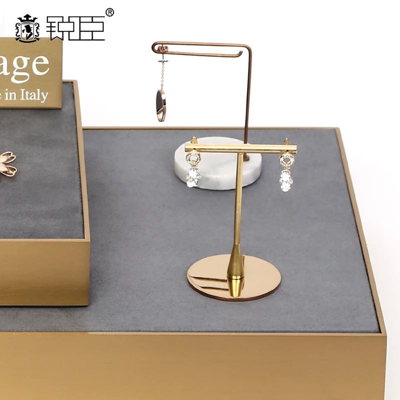  Earring stand Display jewelry T-bar jewelry stand for jewelry organizer counter top pendiente rack 
