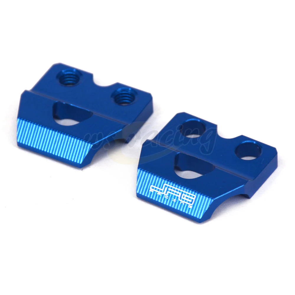 CNC Front Brake Line Hose Clamp Guide – Fits Yamaha YZ/WR 250F/450F & YZ250FX/450FX (Blue Anodized)