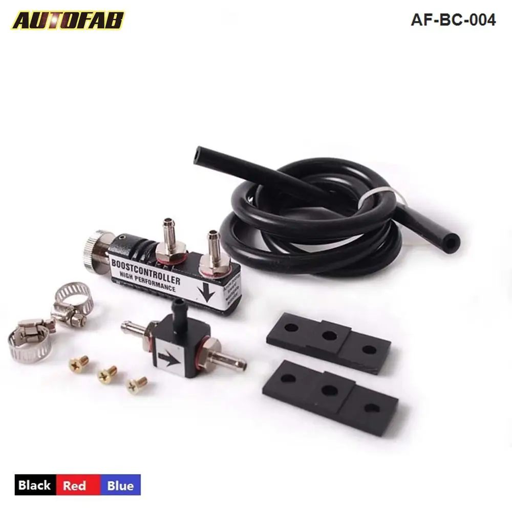 AUTOFAB - ADJUSTABLE RACING TURBO 30PSI MANUAL BOOST BYPASS CONTROLLER KIT Fit Most Turbocharge Car AF-BC-004