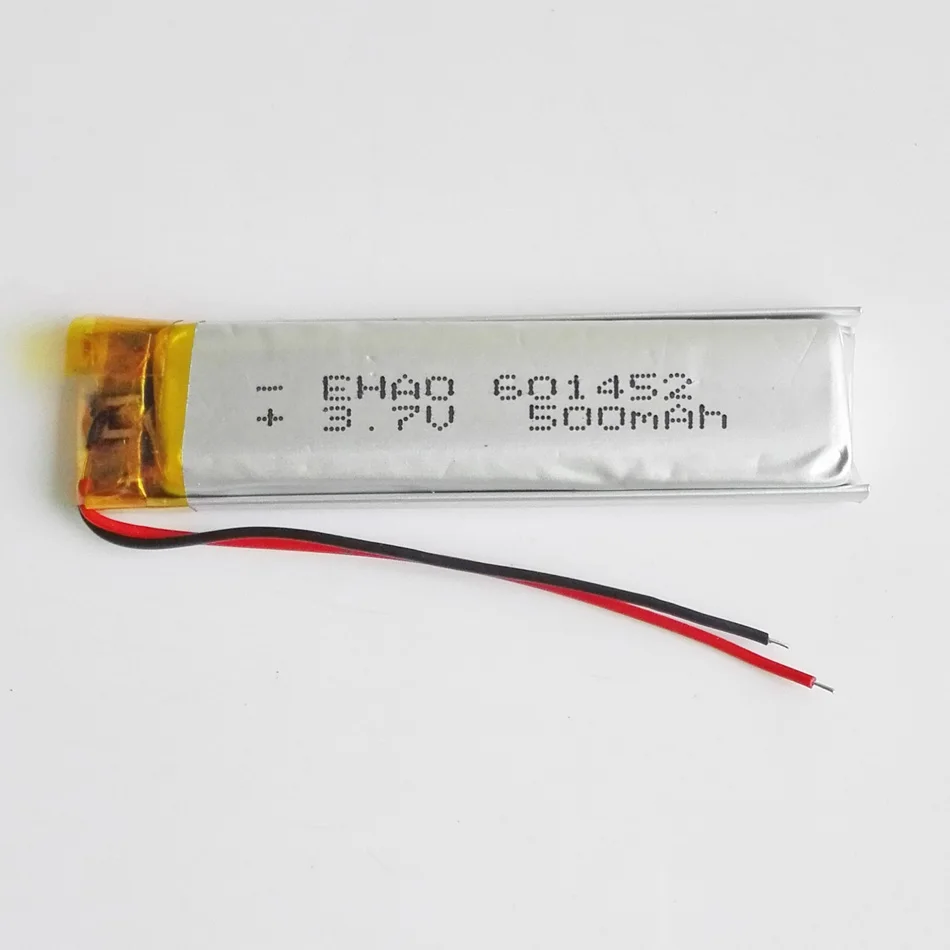 Polímero de Lítio para Mp3 Atacado 500 Mah 601452 Bateria Recarregável Lipo Pad Dvd Faça Você Mesmo E-book Bluetooth Relógio Inteligente 10 Pçs 3.7 v - Image 5