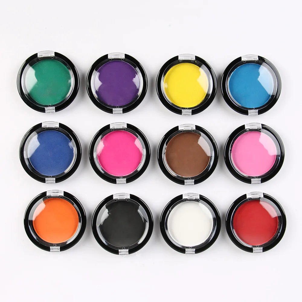 Buy Temporary Hair Dye Candy Color Non toxic Pastel Chalk Dye Powder Compact