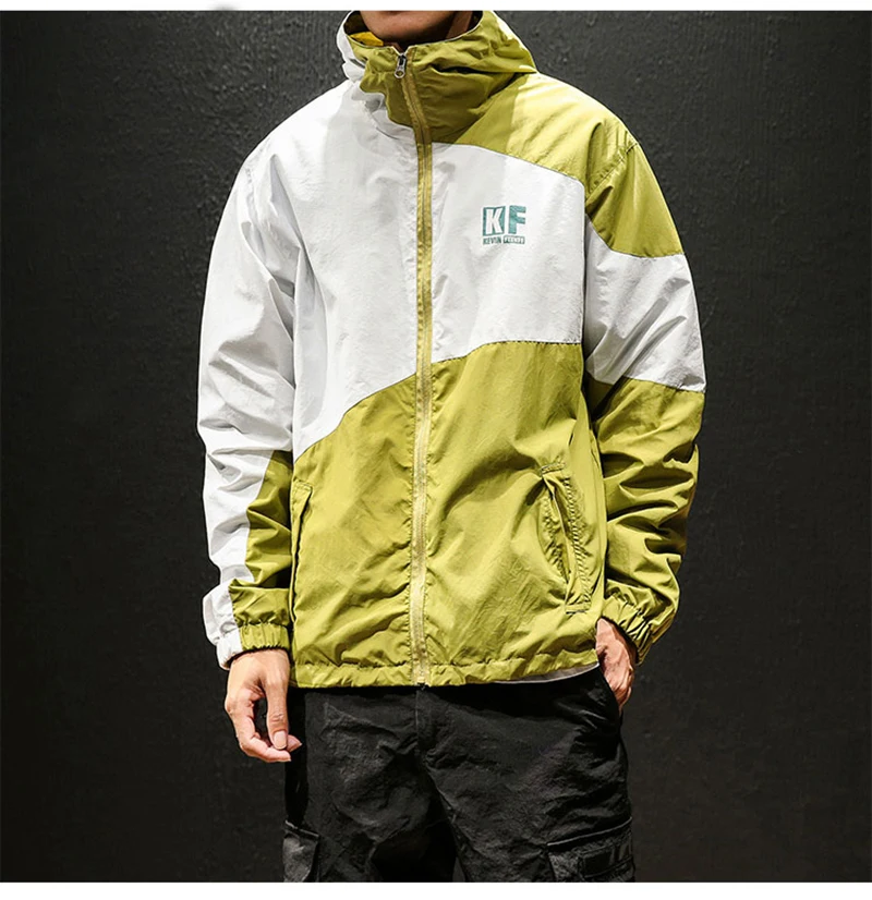 Jackets Men Jacket Spring And Autumn Fashion Bomber Pilot Zipper Coat Men Hip Hop  (6)