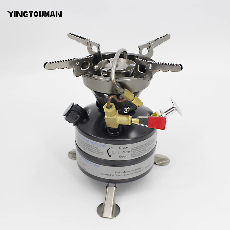 New Arrival Mini Liquid Fuel Camping Gasoline Stoves Portable Outdoor Kerosene Stove Burners