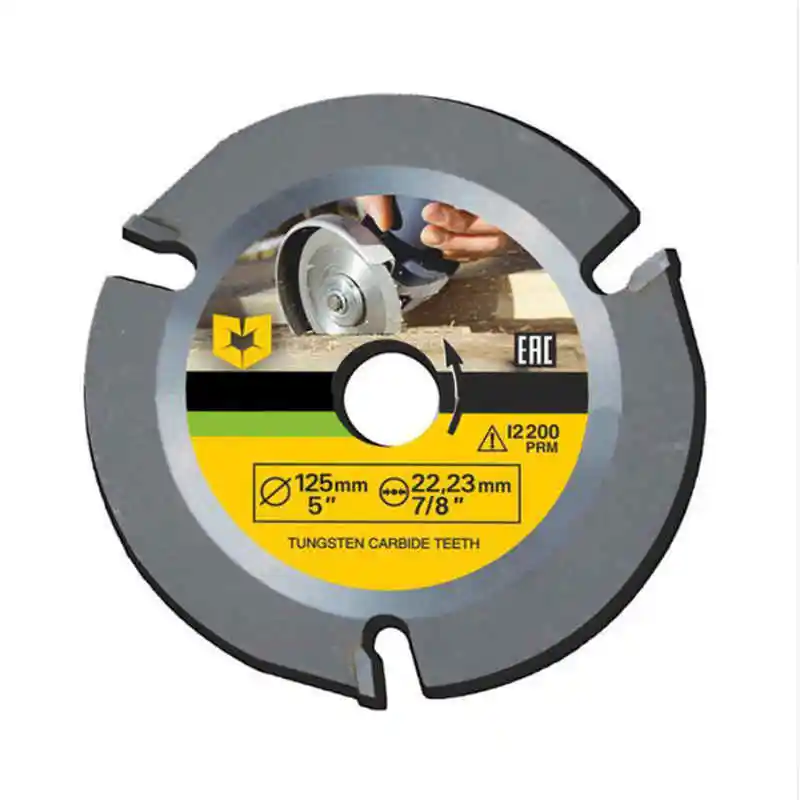 

ASCENDAS 125mm 3T Circular Saw Blade Multitool Grinder Saw Disc Carbide Tipped Wood Cutting Disc TP-0159