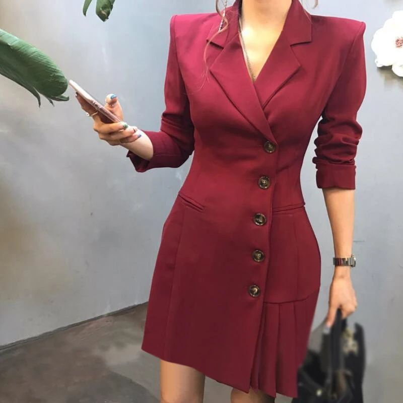2019 Hot Selling Spring Women Casual Long Thin Blazers Coats Notched Collar Full Sleeve Triple Button Fashion Cardigans Dropship 2019 Hot Selling Spring Women Casual Long Thin Blazers Coats Notched Collar Full Sleeve Triple Button Fashion Cardigans Dropship