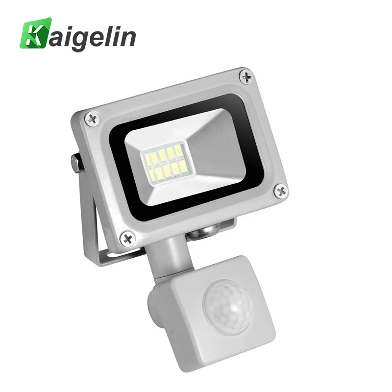 10W 220 240V PIR Infrared Motion Sensor LED Flood Light 700LM Motion