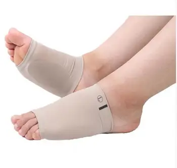 

100 Pairs/lot Gel Plantar Fasciitis Arch Support Sleeve Heel Neuromas Flat Foot Orthopedic Shoe Pad Foot Care