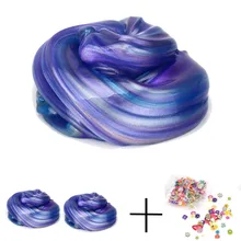 Хлюпать мягкие пушистые слизь Ароматические Игрушки-антистресс осадка Пластилин анти-стресс Игрушечные лошадки для детей FE30f