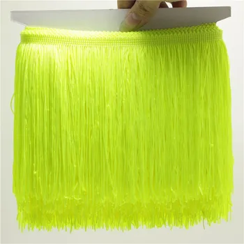 

10Yards 15CM Polyester FringEdge Trimming Tassel Lace Ribbon Diy Latin Dance Clothes for Party Clothes Accessories Curtains