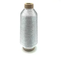 10pcs Metallic Embroidery Thread – 125g Paper Cones, 150D/2 Gold & Silver for Machine Embroidery - Image 6