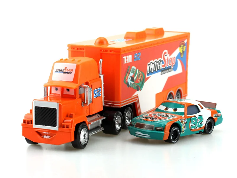 Автомобили disney Pixar 27 стилей Mack Truck+ маленький автомобиль McQueen Jackson Storm 1:55 литой под давлением металлический сплав и пластик Модель автомобиля игрушки подарок