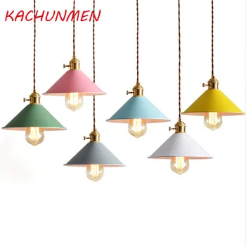 

Modern Nordic Pendant Lights led lamp decorations for home lighting Metal Lampshade luminaire bar Cafe kitchen E27
