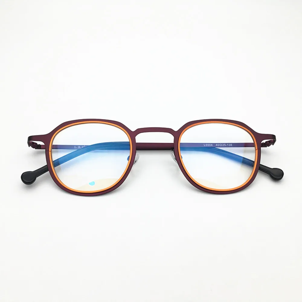 

Alloy Glasses Frame Men Ultralight Women Vintage Small Irregular Shap Prescription Eyeglasses Retro Optical Frame Eyewear L5504