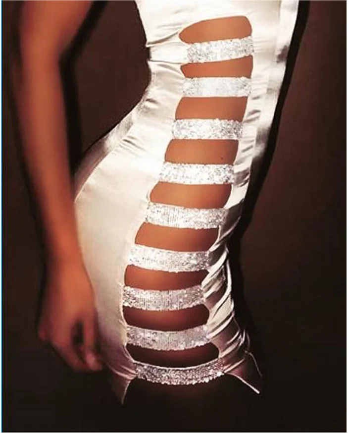 Сексуальное платье без бретелек Для женщин блесток Bodycon рукавов Клубная одежда