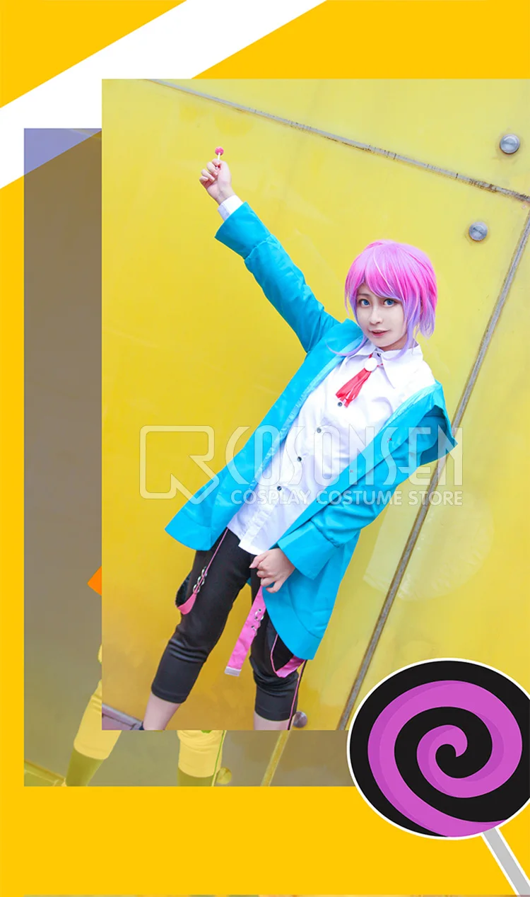 Дивизион рэп битва Amemura Ramuda гипноз Mic easy R Косплей Костюм COSPLAYONSEN полный набор всех размеров