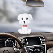 Автомобиль орнамент милые качая головой собаки кивая щенок Dashboard украшения куклы автомобилей трясти головой украшения и игрушки автомобильные аксессуары