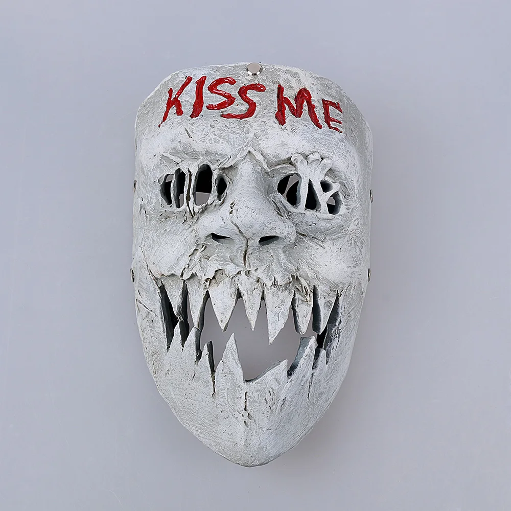The Purge 3 Masks Kiss Me Mask Cosplay Halloween Horror Mask Election Year Mask Halloween Party Prop (4)