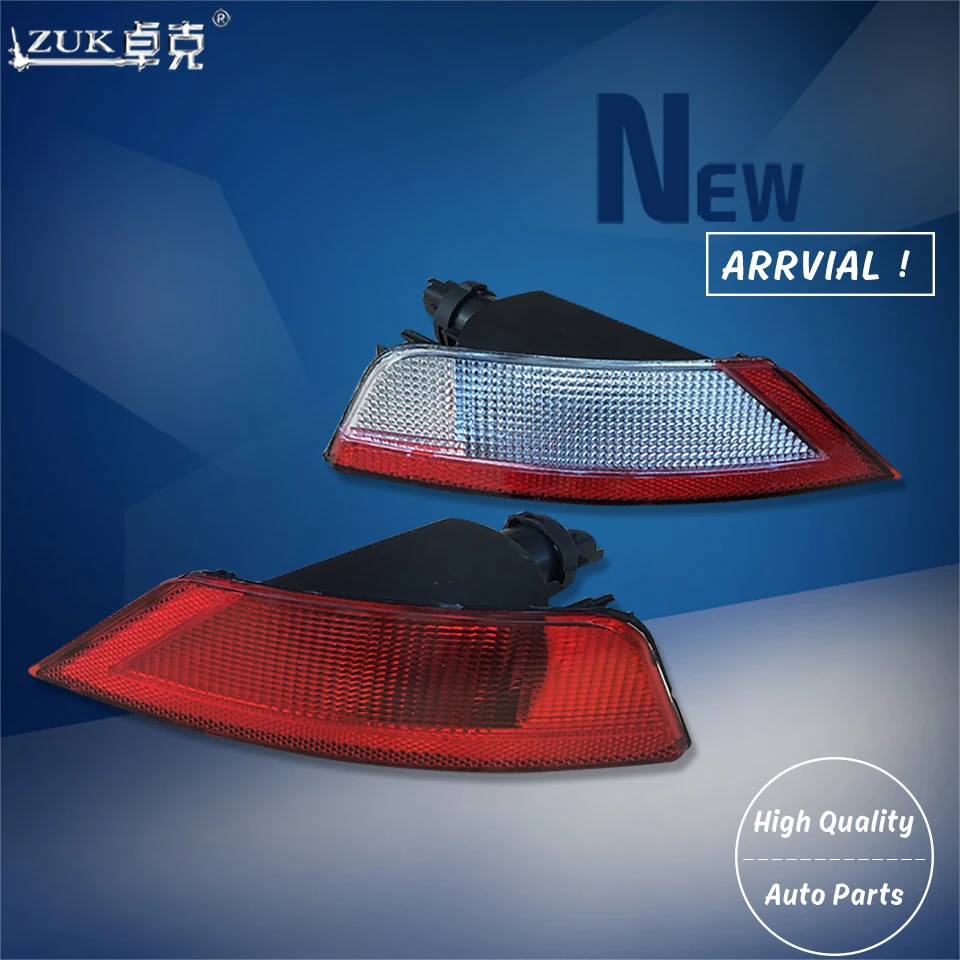 

ZUK Left Right Rear Bumper Fog Light Fog Lamp Reflector For Ford Focus Classic 2009 2010 2011 2012 2013 2014 2015 With Lamp Bulb