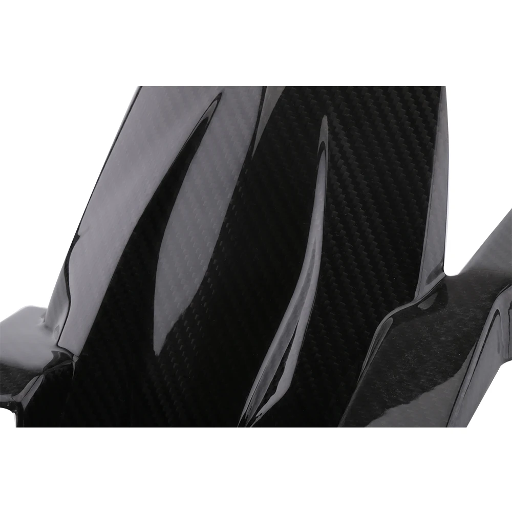 SMOK Motorcycle Carbon Fiber Rear Fender Splash Mud Dust Guard Mudguard For Kawasaki Ninja 400 2018 (16)