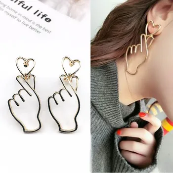 

JIOFREE Trendy Exaggeration High Quality gold Clip on Earrings Without Piercing for Women Party Luxury Jewelry Ear Clip