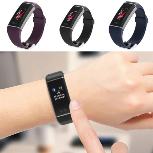 Smart Watch Blood Pressure Heart Rate Monitor Bracelet Wristband for iOS Android