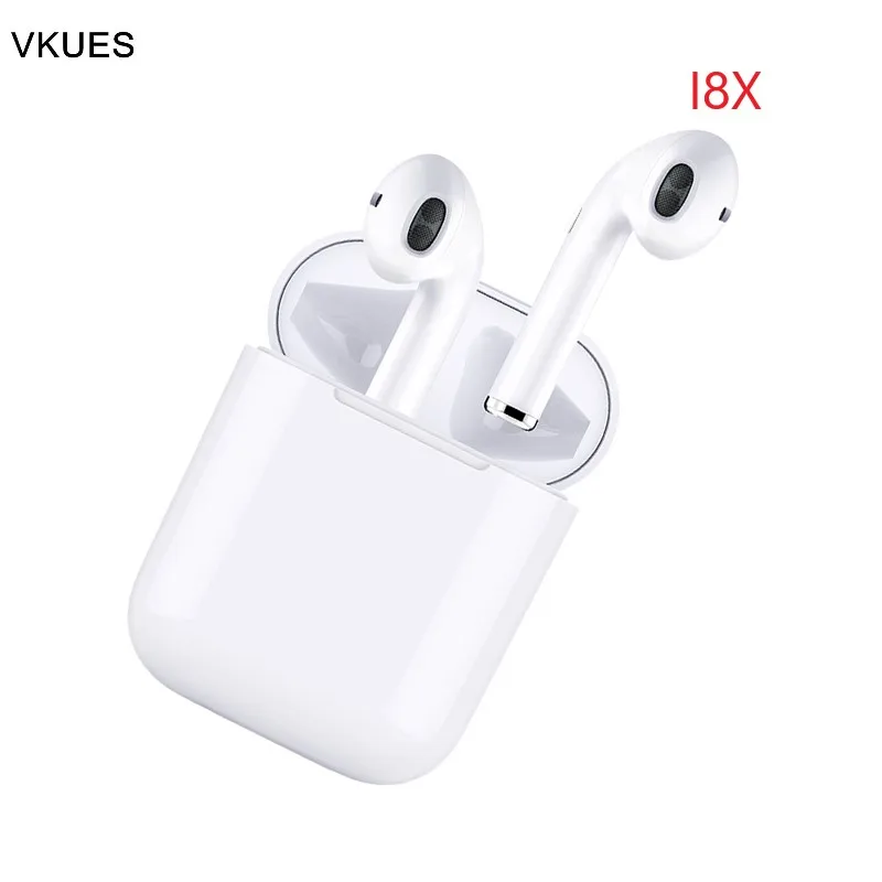 I8x tws Bluetooth наушники стерео Беспроводная Спортивная гарнитура двойные с