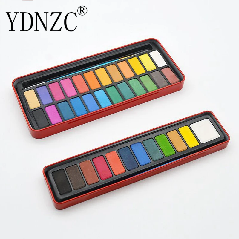 

Watercolor paint set solid watercolor set art supplies paint set paint brush watercolor set beginner painter special watercolor