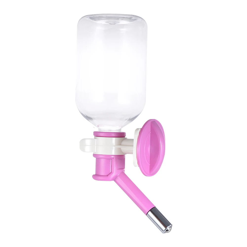 Pet Supplies : Portable Dog Water Bottle - 10oz Leak-Proof & BPA-Free, One-Handed Operation, Ideal For Hiking, Walking, & Traveling - Travel-Friendly Pet Water Dispenser With Detachable Bowl