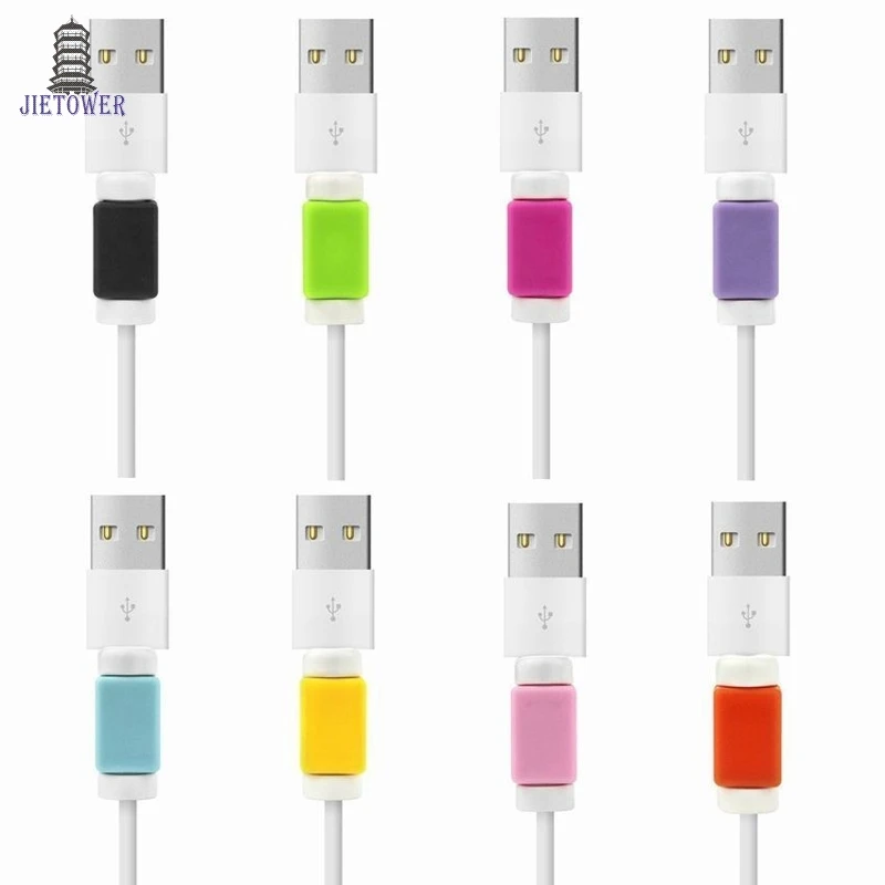 Защита для usb-кабеля Saver Cord защита провода крышка 8Pin зарядное устройство линия защитный рукав для iphone 7 8 500 шт