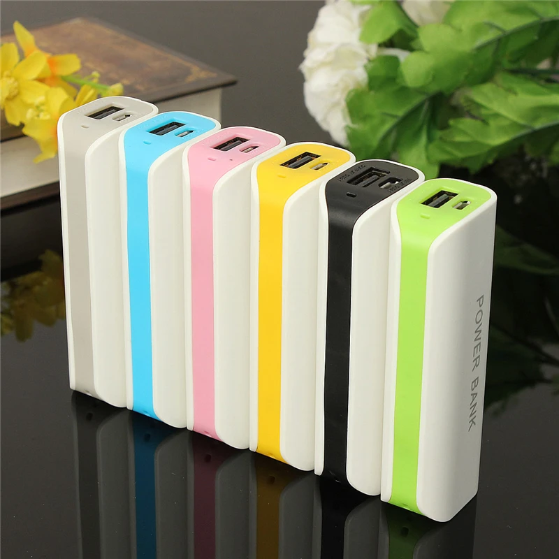 Universal DIY 18650 Battery Power Bank Charger Box Cell Phone Battery Charger for iPhone 6 plus/6/5S/Samsung Galaxy S2/S3/S4
