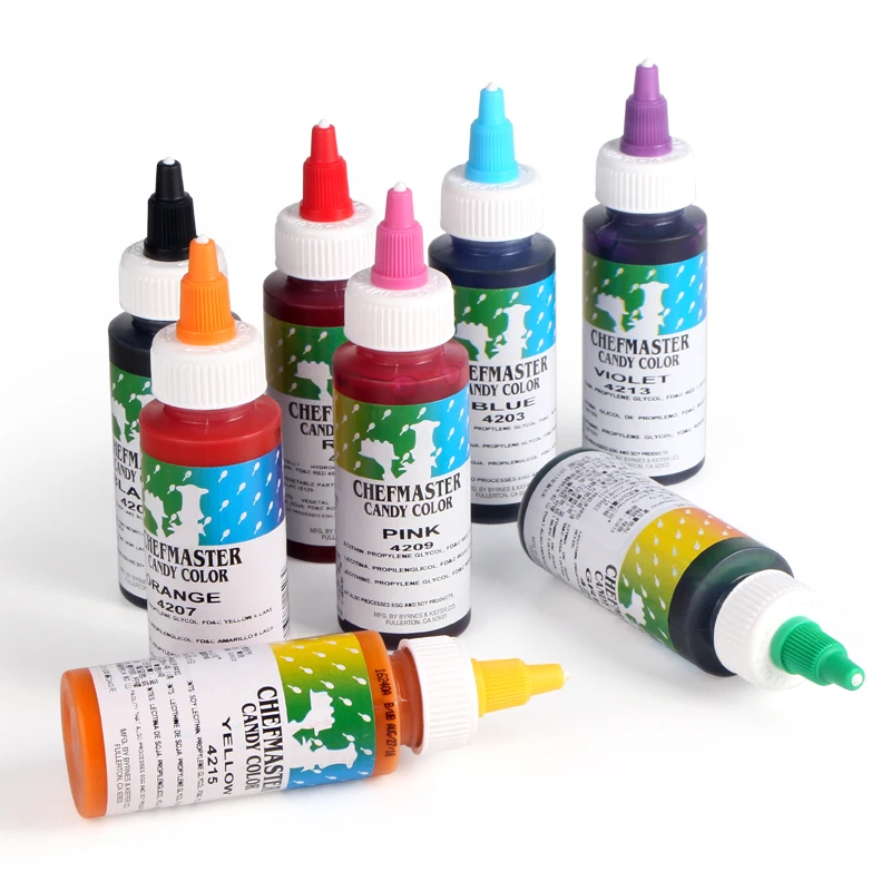 

8 colors optional oily pigment/ chocolate candy cream doughnut/ whole bottle
