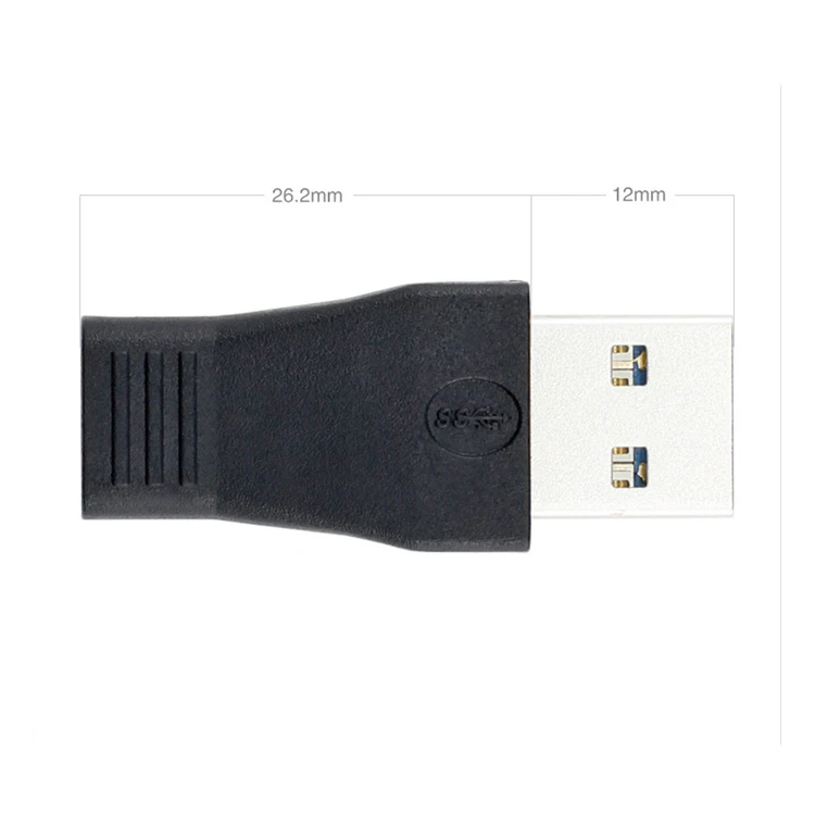 Ультра-Лучший USB 3,0 мужчина к type C USB-C Женский адаптер конвертер для Macbook 12 дюймов