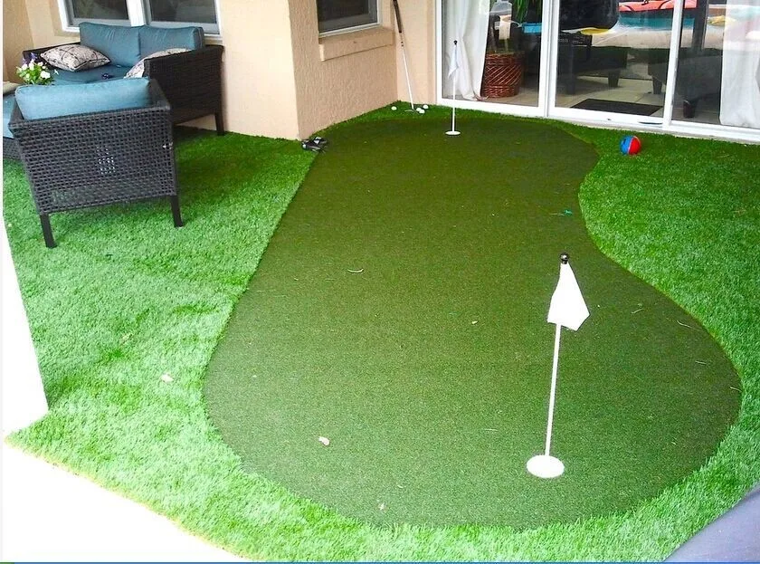 indoor golf green