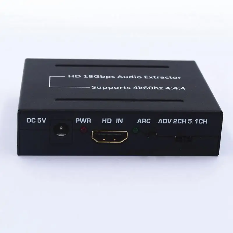 Hdmi к Hdmi 4 к x 2 к + Spdif + Rca стерео L/R аналоговый аудио конвертер приемный распределитель (США Plug)