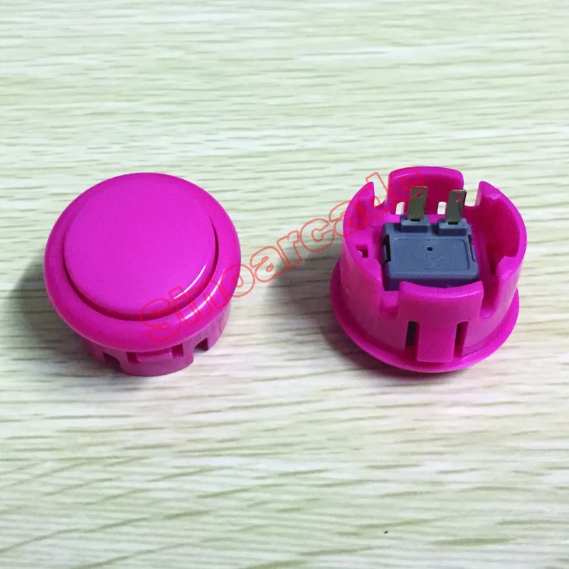 10 pcs of Arcade 30mm Round Push Button for arcade game DIY arcade controller 7 colors available 10 pcs of Arcade 30mm Round Push Button for arcade game DIY arcade controller 7 colors available