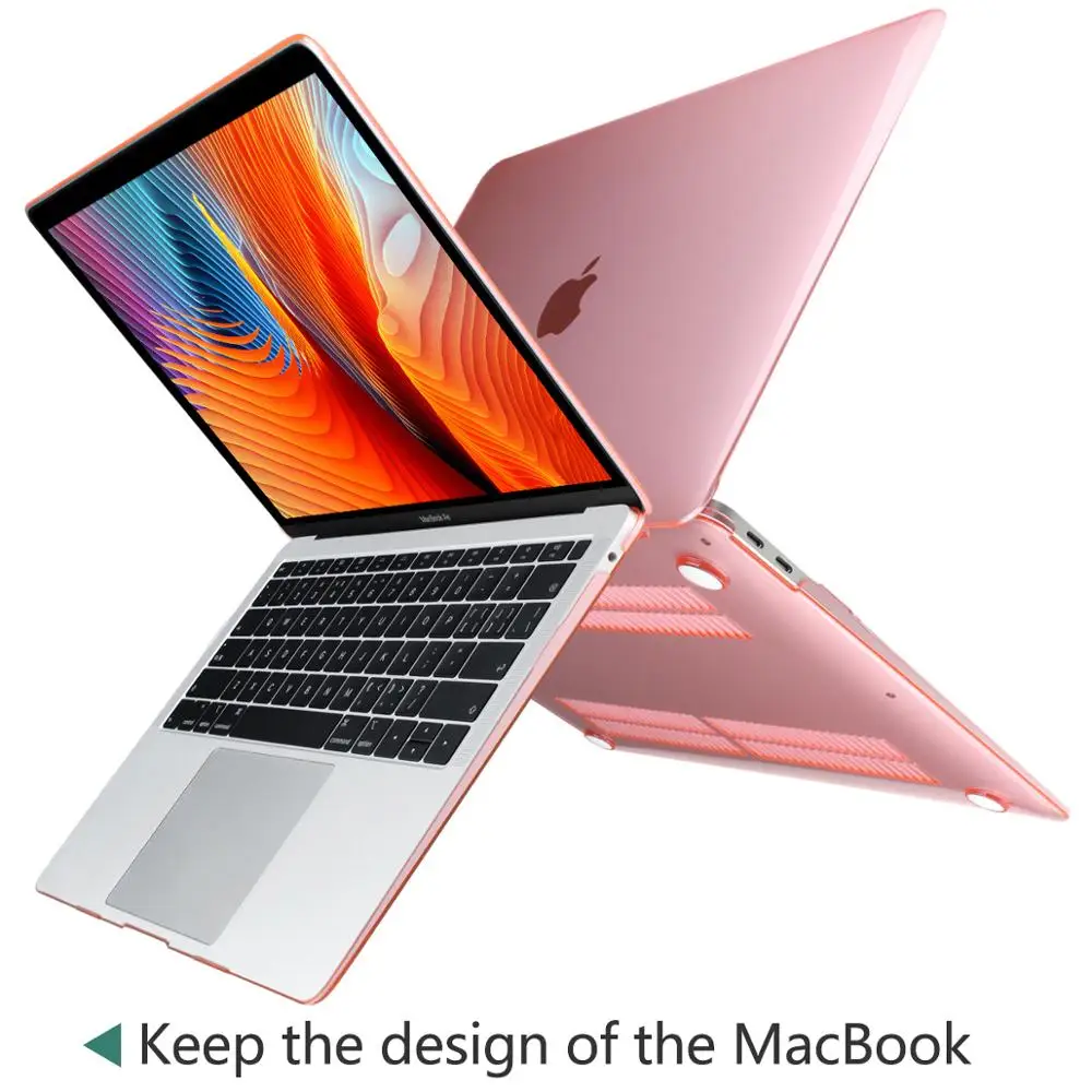 Кристальный/матовый чехол для Macbook Air Pro retina 11 12 13 15 дюймов, сумка для ноутбука, чехол для нового Mac book Air 13,3 чехол A1932